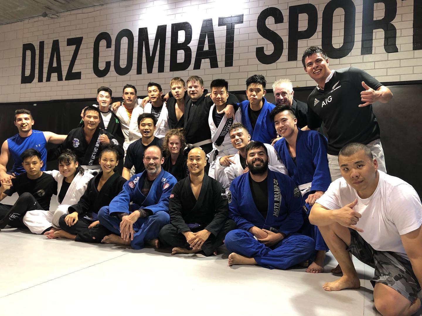 Brazilian Jiu-Jitsu Class At Diaz Combat Sports